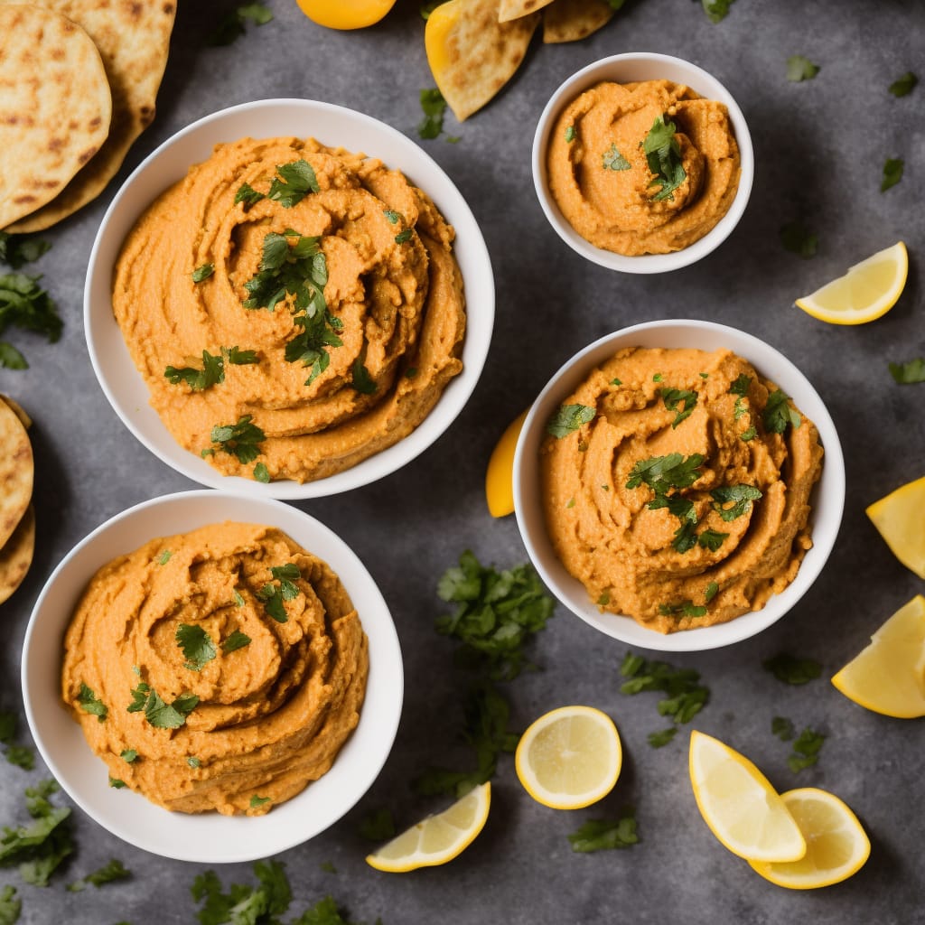 Butternut & Harissa Hummus