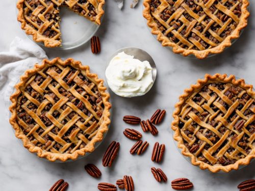 Butternut, Maple & Pecan Lattice Pie