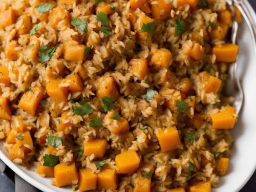 Butternut Squash Pilaf