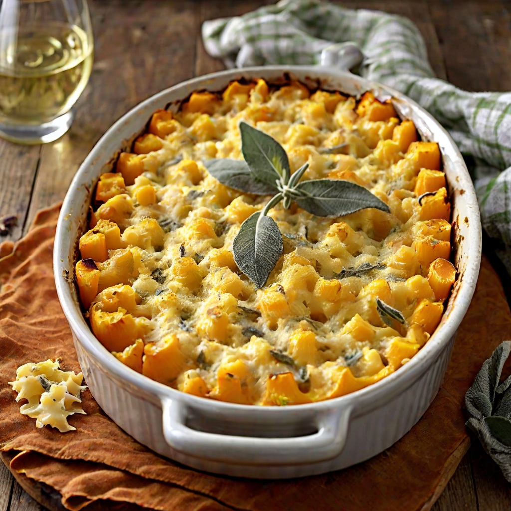 Butternut Squash & Sage Macaroni Cheese