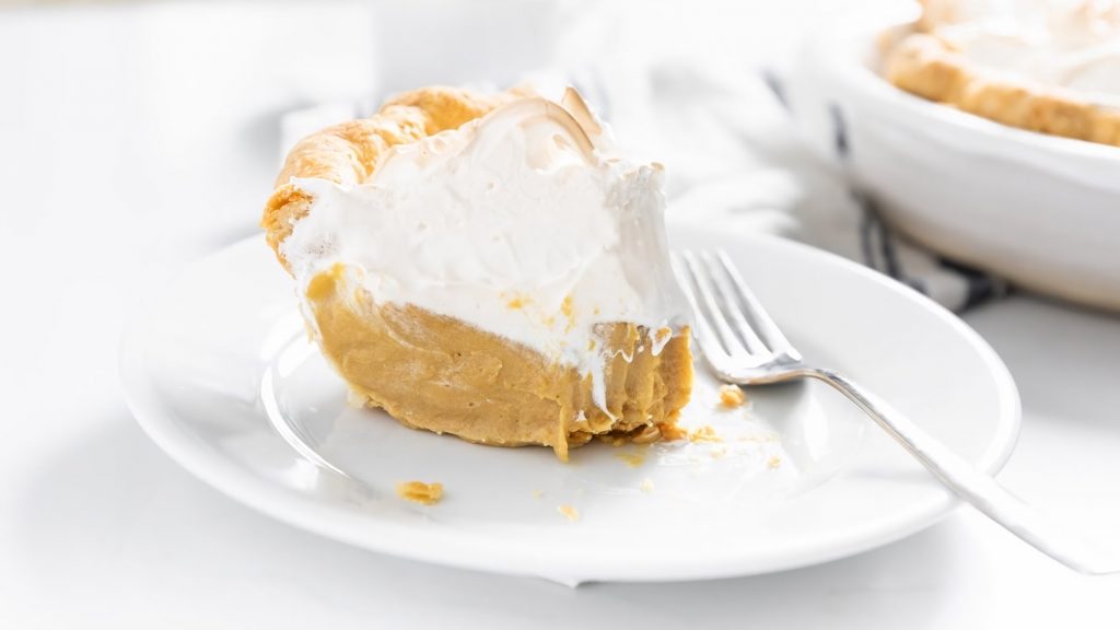 Butterscotch Banana Pie