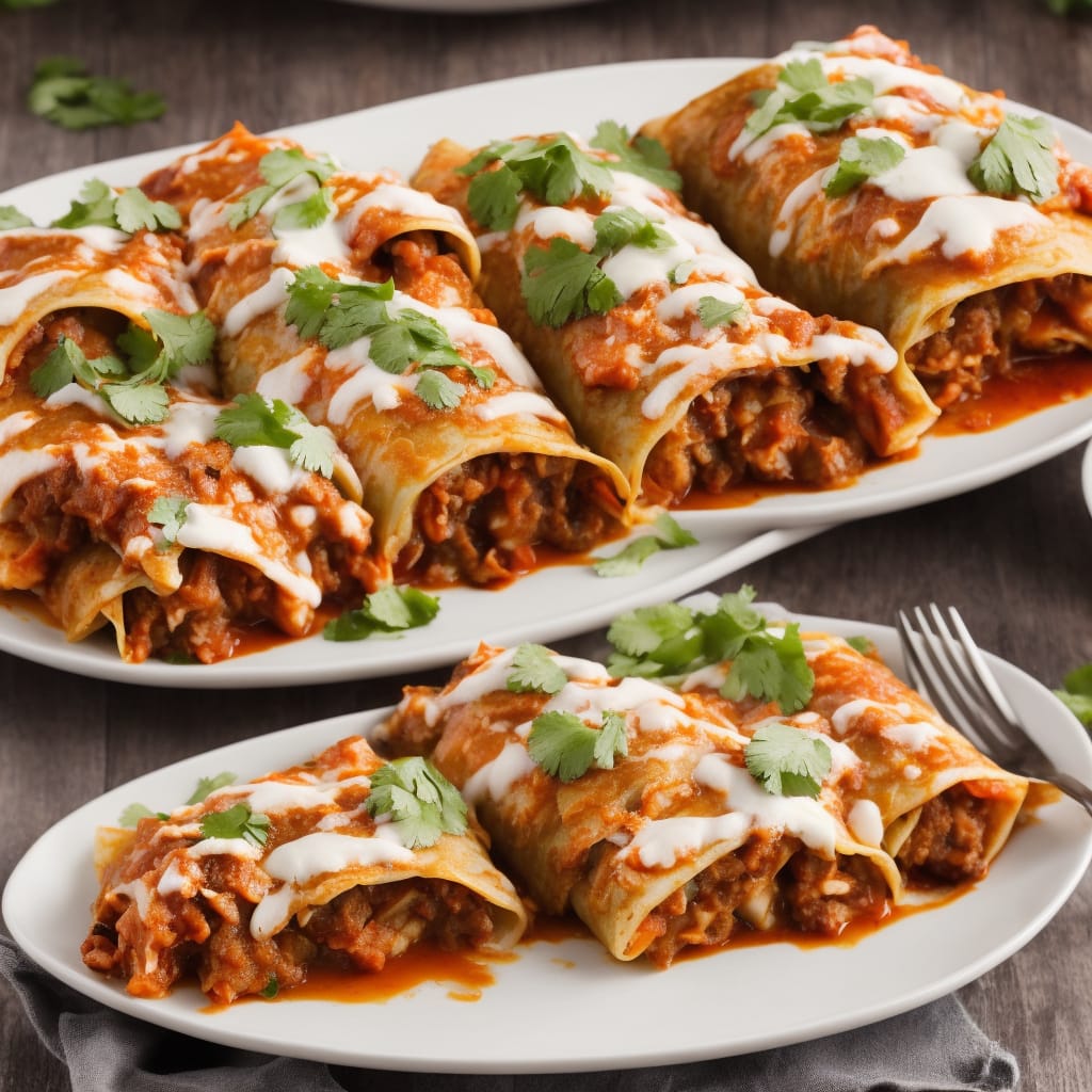 Cabbage Roll Enchiladas