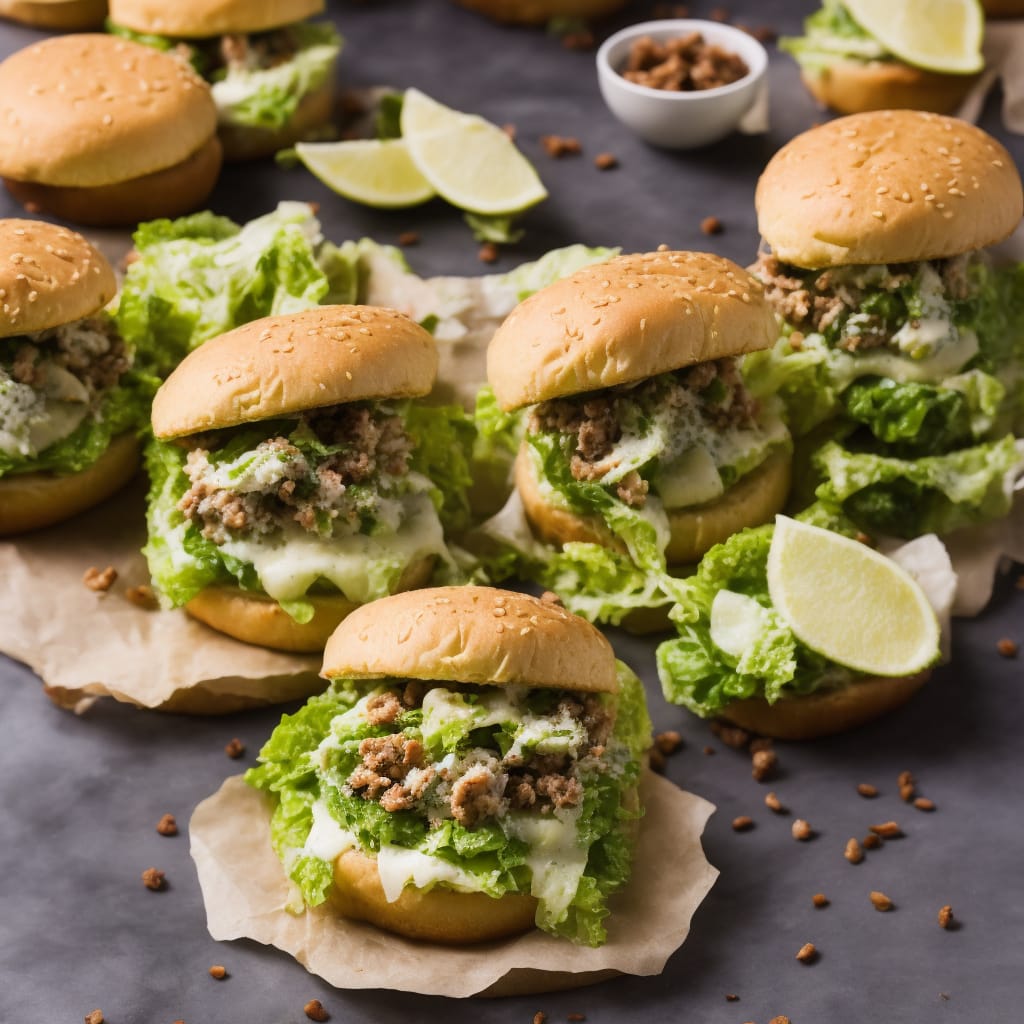 Caesar Salad Burgers