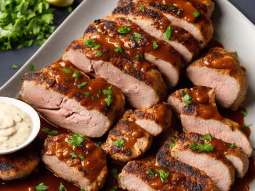 Cajun Pork Fillet & Beer Sauce Recipe