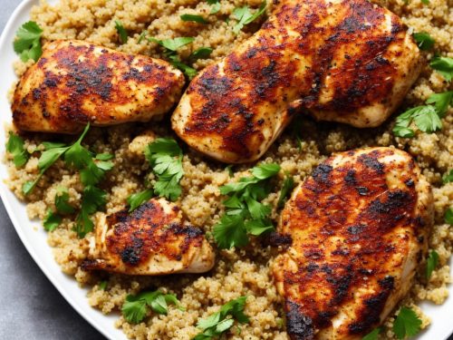 Cajun Spiced Chicken with Quinoa