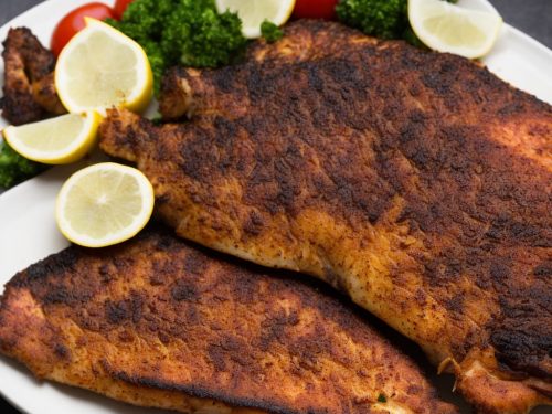 Cajun-Style Blackened Snapper Recipe