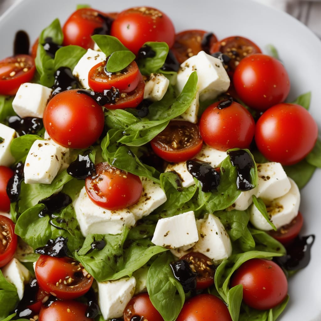 Caprese Salad with Balsamic Reduction