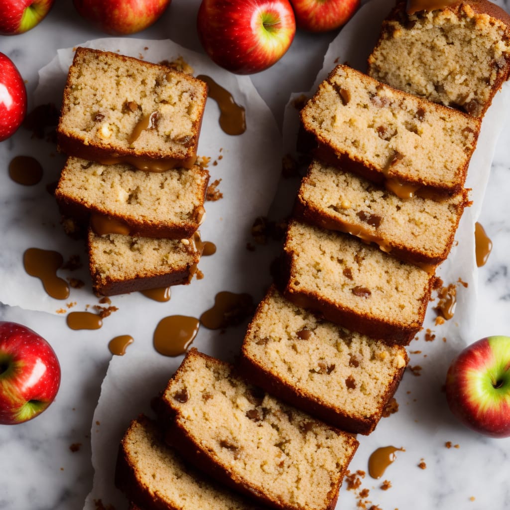 Caramel Apple Loaf Cake