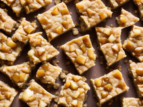 Caramel Pear Blondies