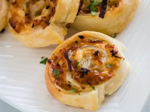 Caramelised Onion Puff Pastry Tart