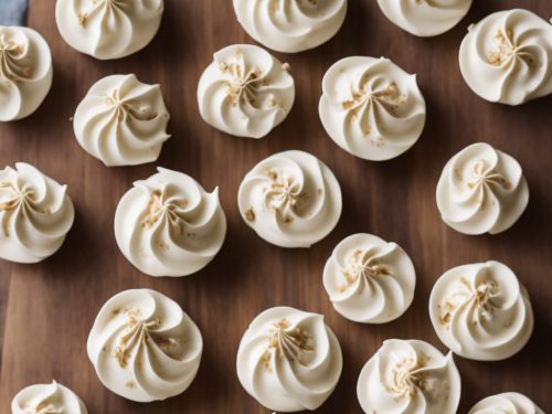 Cardamom Meringue Nests