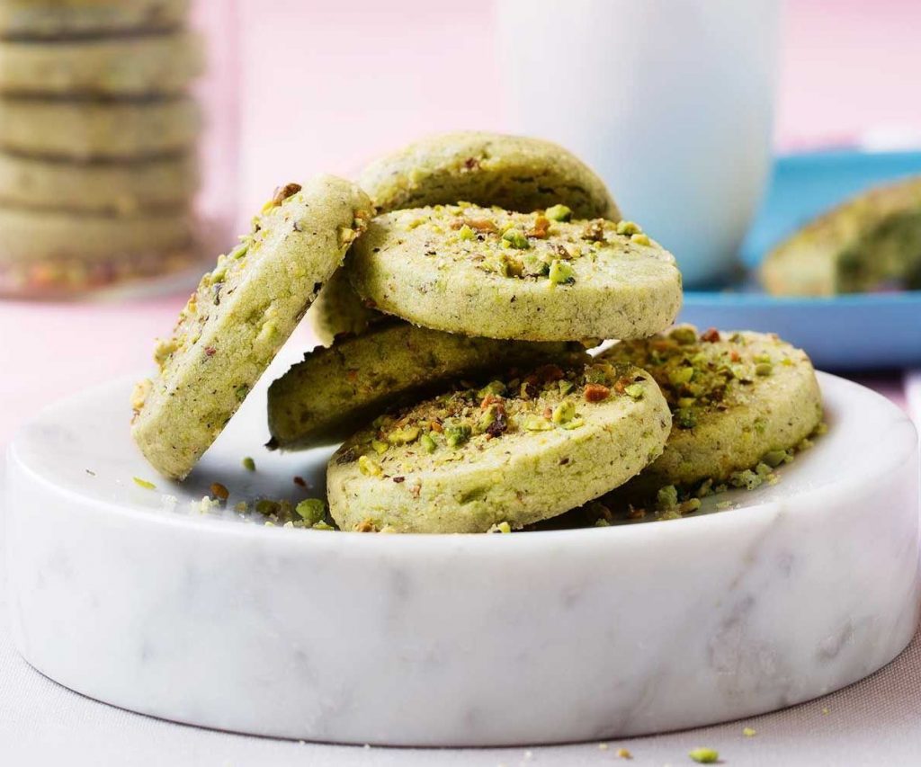 Cardamom & Pistachio Biscuits