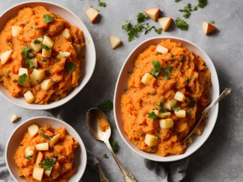 Carrot, Apple & Celeriac Mash