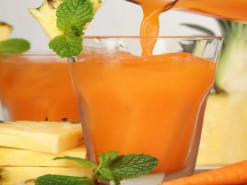 Carrot, Clementine & Pineapple Juice