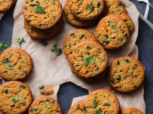 Carrot, courgette & orange cakes