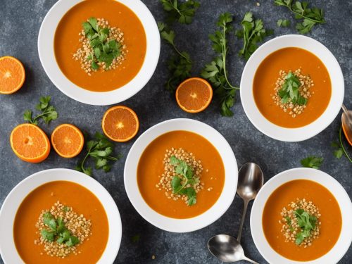 Carrot, Lentil & Orange Soup