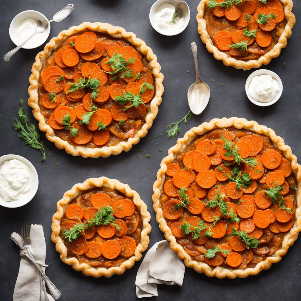 Carrot Tarte Tatin