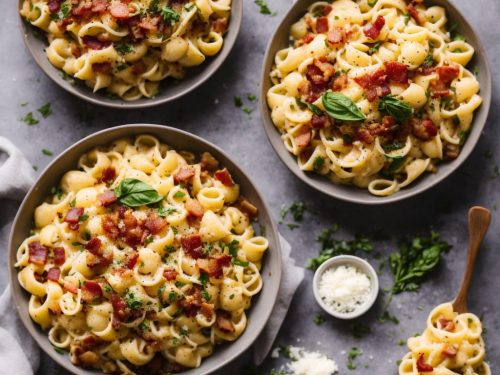 Cauliflower & Bacon Pasta