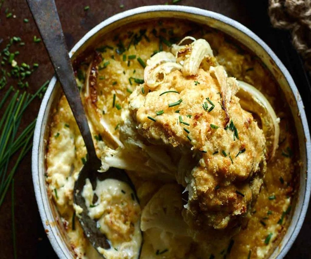 Cauliflower Cheese Mash with Thyme