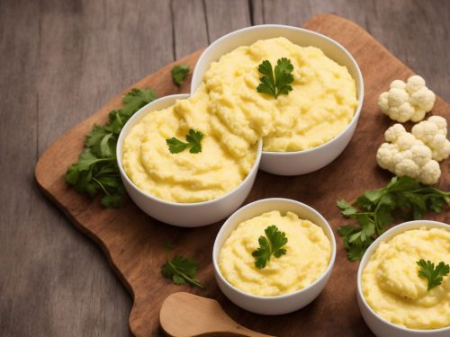 Cauliflower Cheese Purée