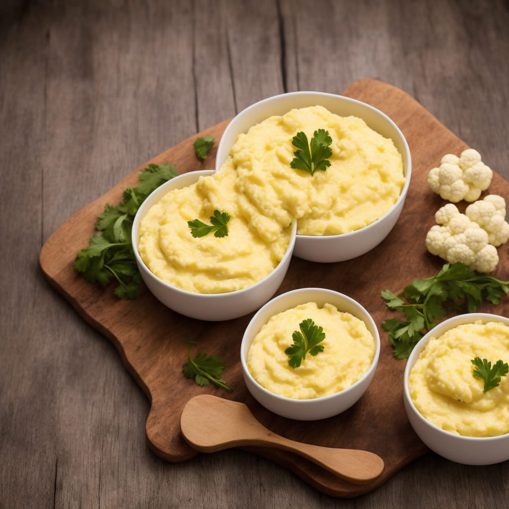 Cauliflower Cheese Purée