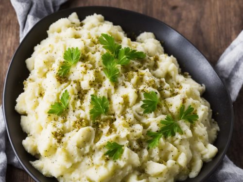 Celeriac, Apple & Horseradish Mash