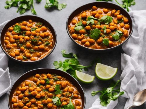 Chana Masala with Spinach