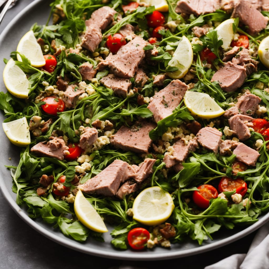 Charred Veg & Tuna Niçoise with Creamy Kefir Dressing