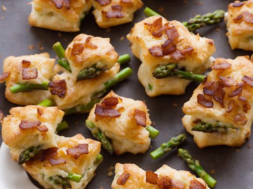 Cheese Bacon Asparagus Puffs Recipe