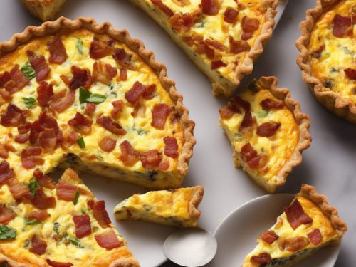 Cheese & Bacon Quiche