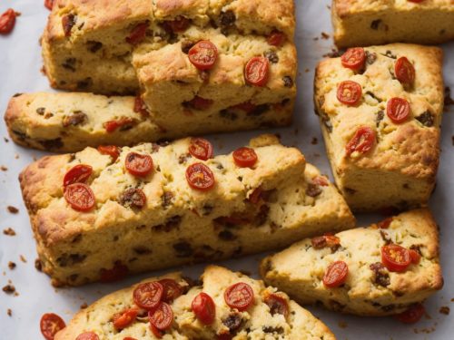 Cheese, Chorizo & Tomato Scone Loaf