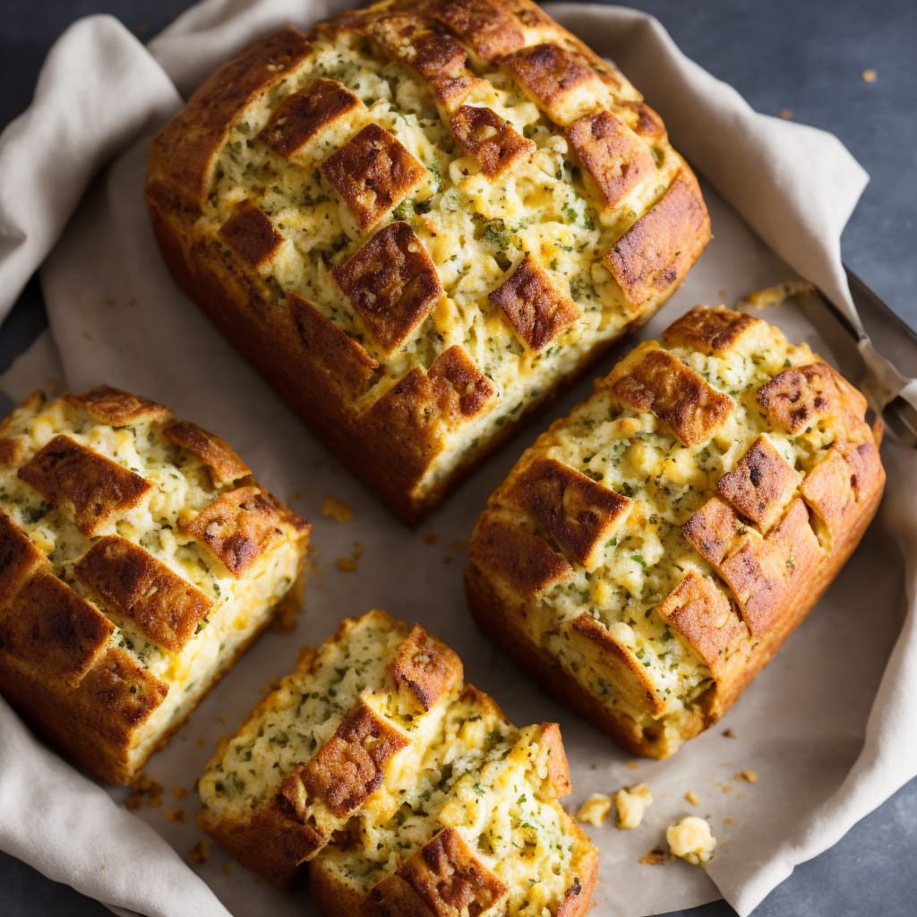 Cheese & Garlic Pull-Apart Loaf