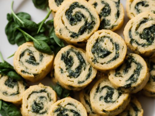 Cheese, Marmite & Spinach Pinwheels