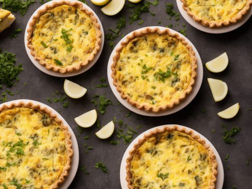 Cheese & Onion Quiche