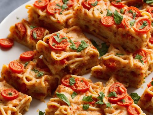 Cheese & Tomato Pasta Bakes