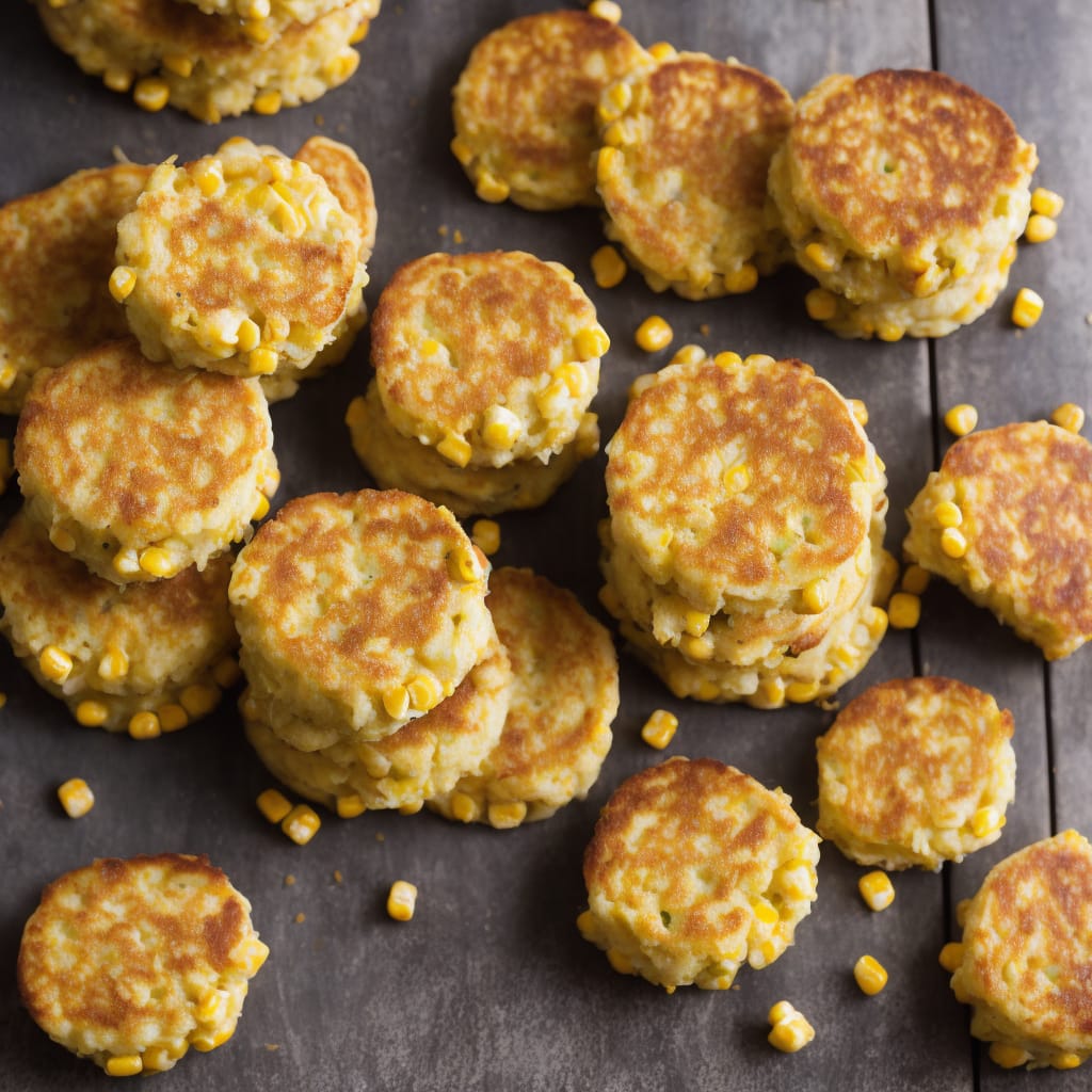 Cheesy Corn Cakes