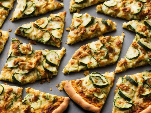 Cheesy Courgette Pizza