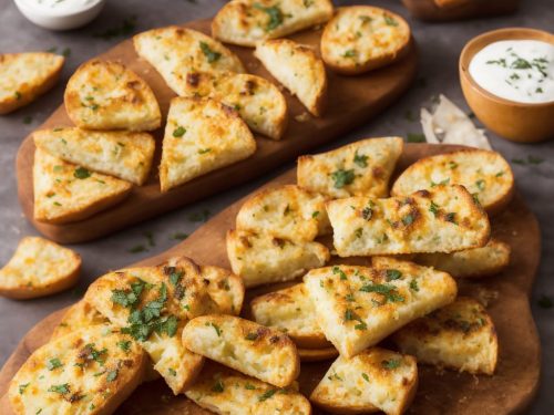 Cheesy Garlic Bread Wedges