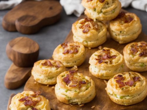 Cheesy Leek & Bacon Puff