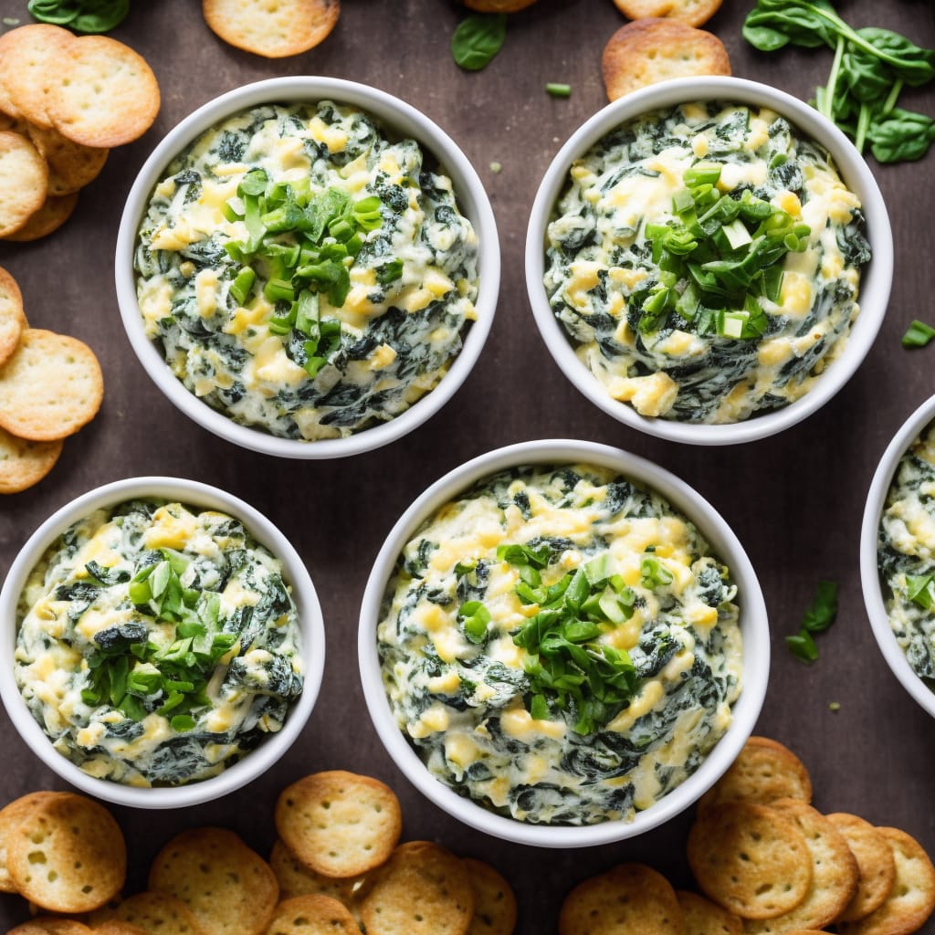 Cheesy Spinach & Artichoke Dip