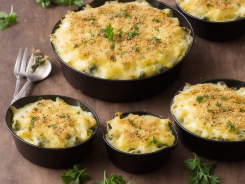 Cheesy Sprout Gratin