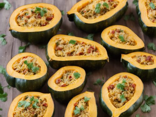 Cheesy Stuffed Squash