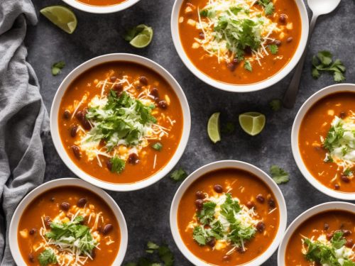 Cheesy Tortilla Soup