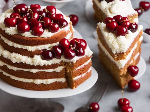 Cherry Bakewell Cake