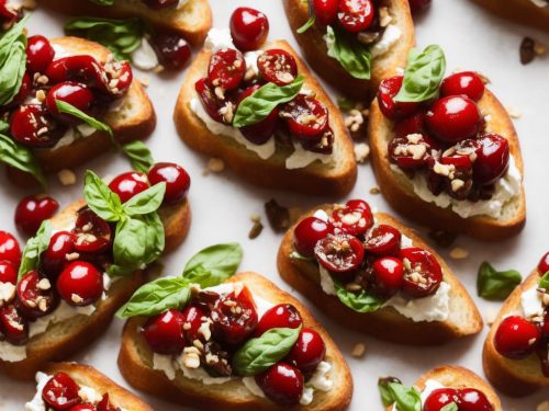 Cherry Bruschetta