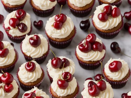 Cherry Cheesecake Cupcakes