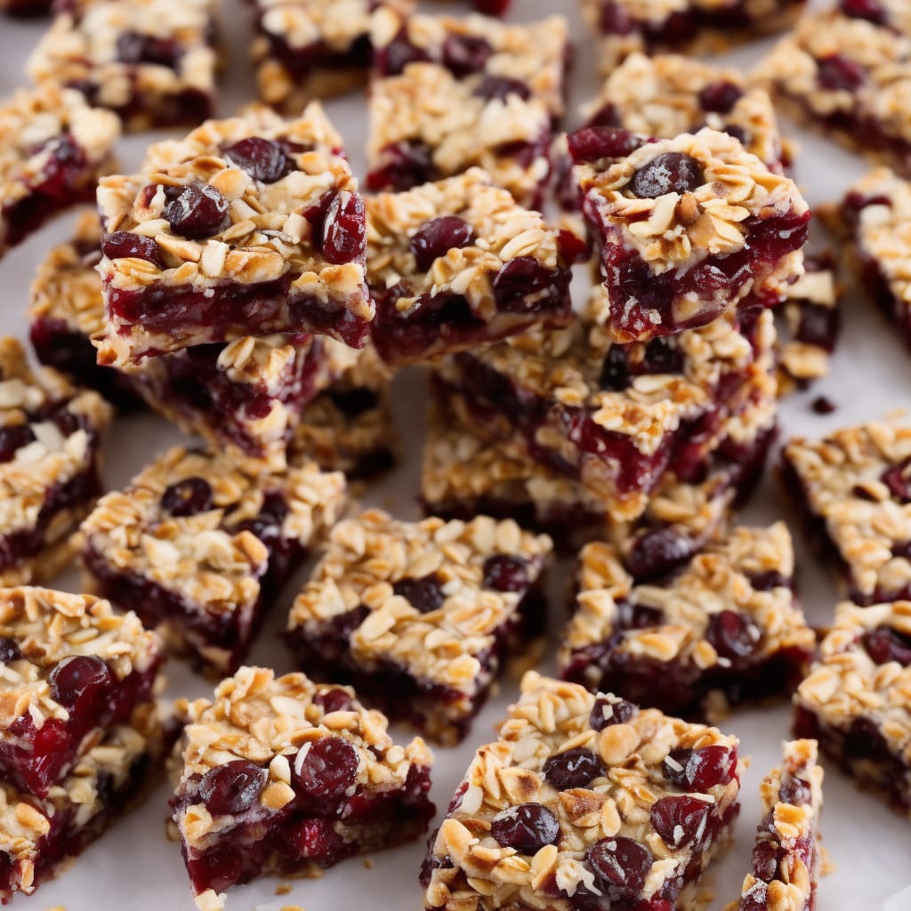 Cherry & Coconut Florentines