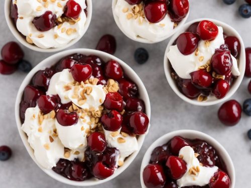 Cherry Cream Sundaes