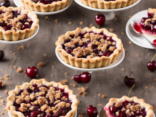 Cherry Crumble Pies