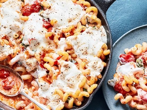 Cherry Tomato & Ricotta Cavatappi